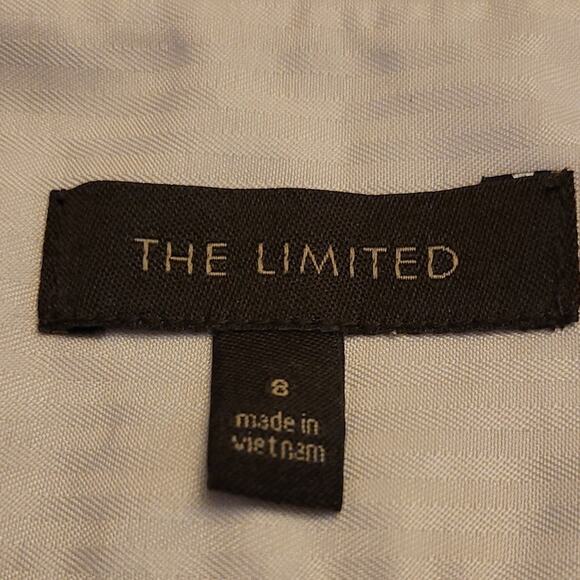 The Limited White & Beige Plaid Pencil Skirt Size 8 Mid‑Rise Knee Length Fall - Picture 3 of 10